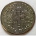 UNITED STATES OF AMERICA 1998 D . ONE 1 DIME . ERROR . MIS-STRIKE